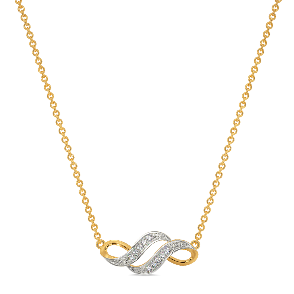 Wrap Whisper Diamond Necklaces