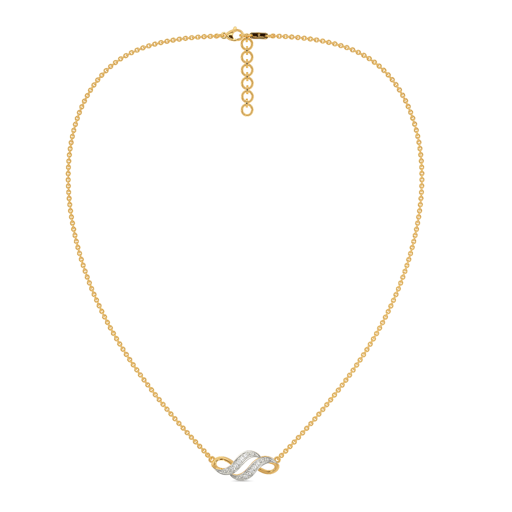 Wrap Whisper Diamond Necklaces