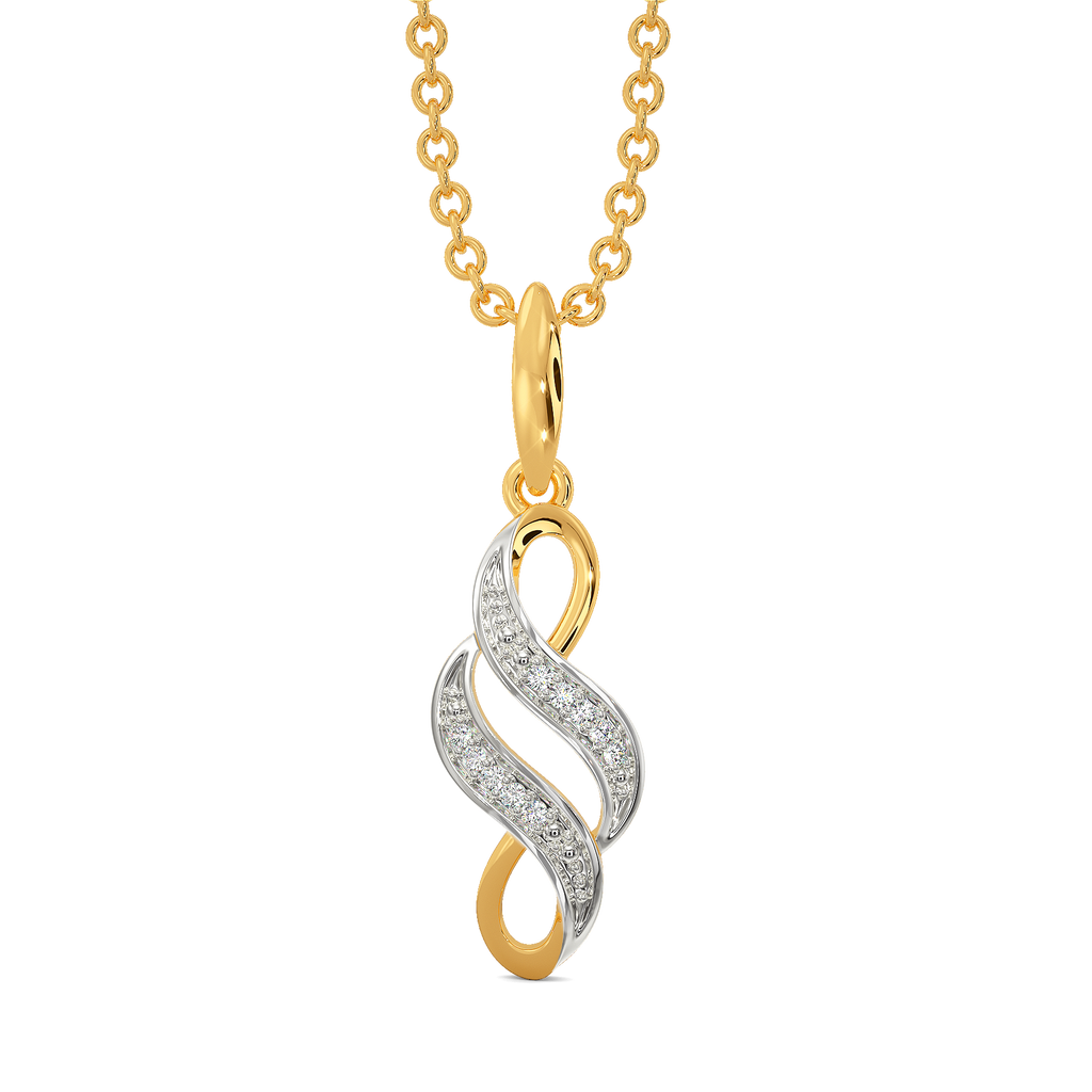 Wrap Whisper Diamond Pendants