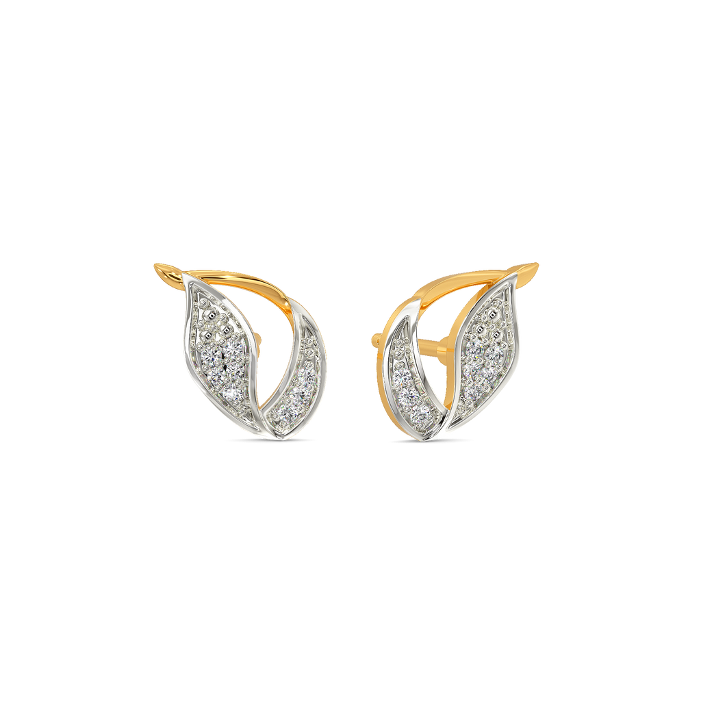 Wrap Whisper Diamond Earrings