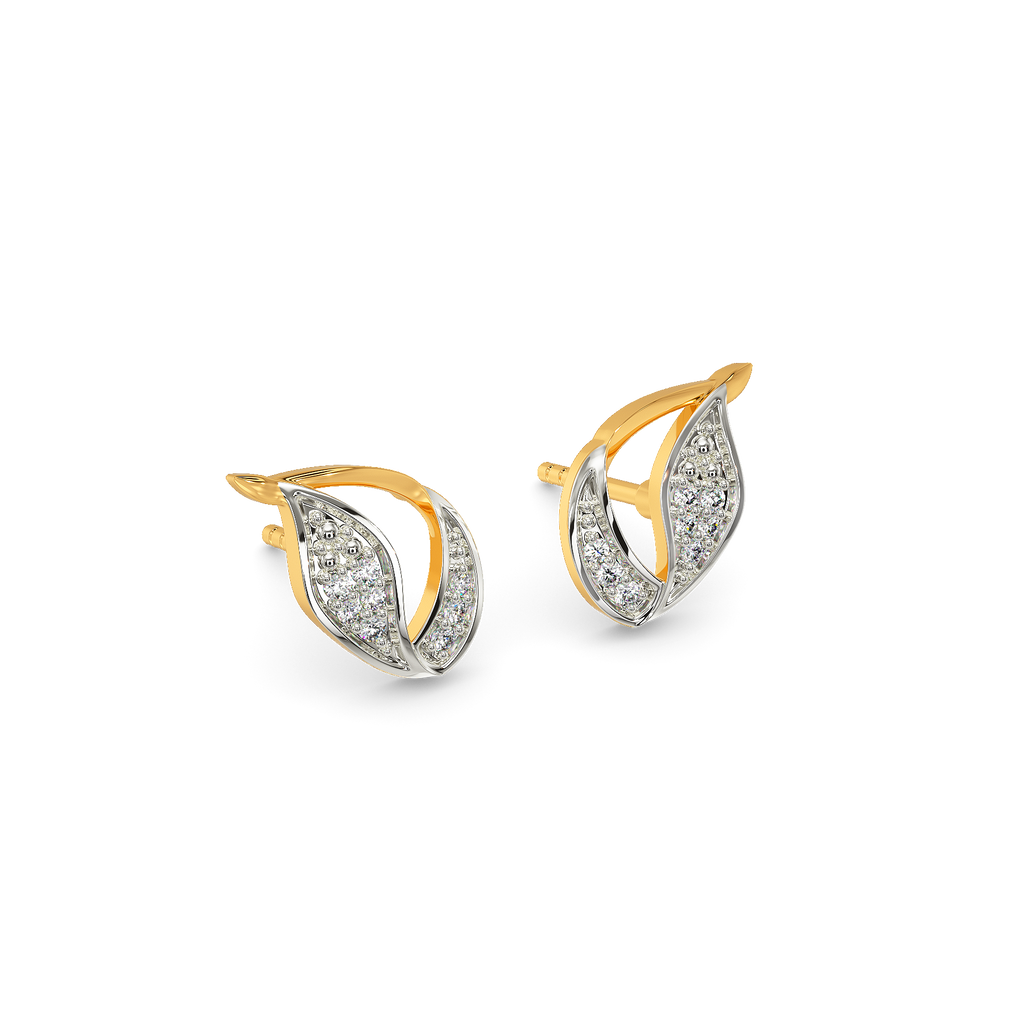 Wrap Whisper Diamond Earrings