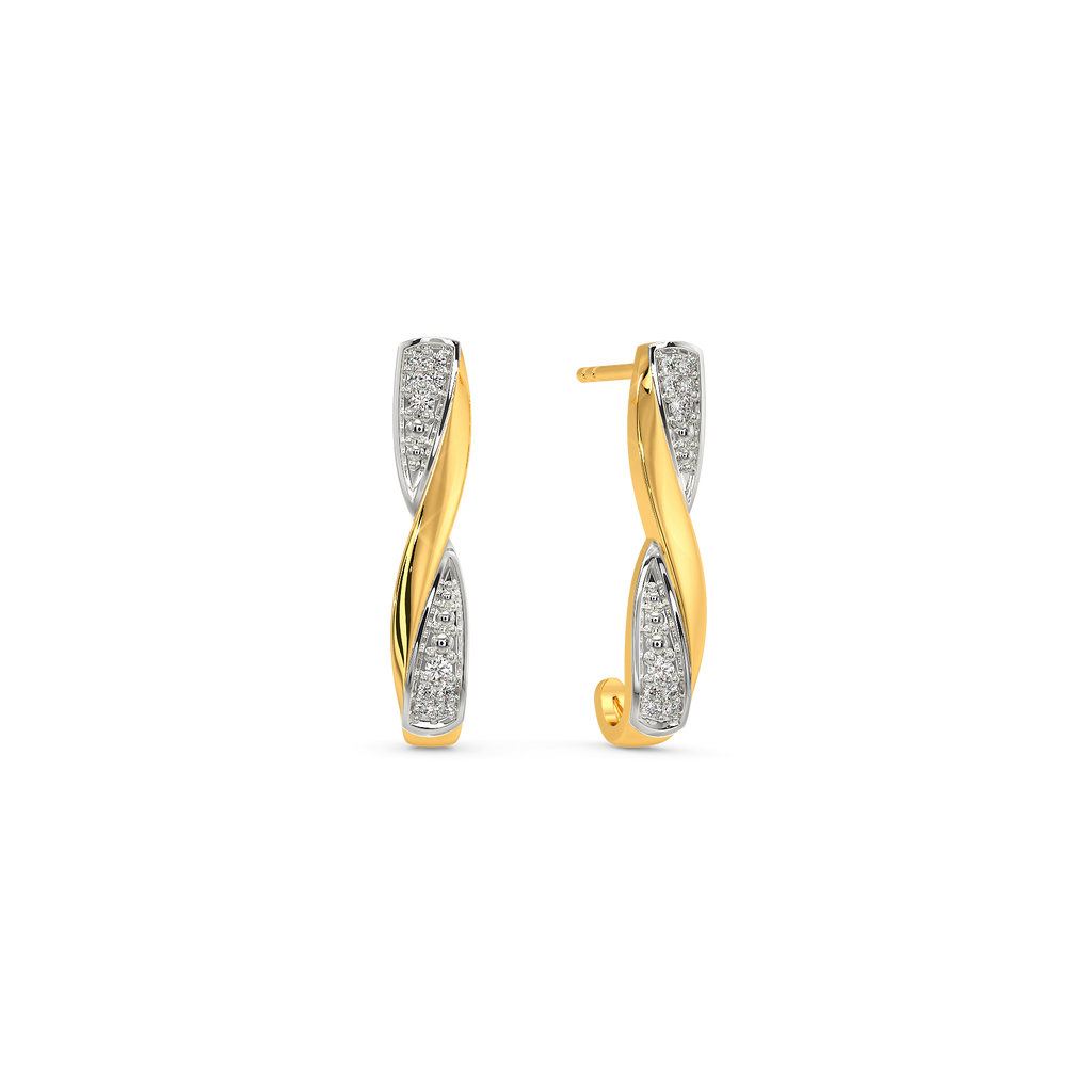 Cozy Wraps Diamond Earrings