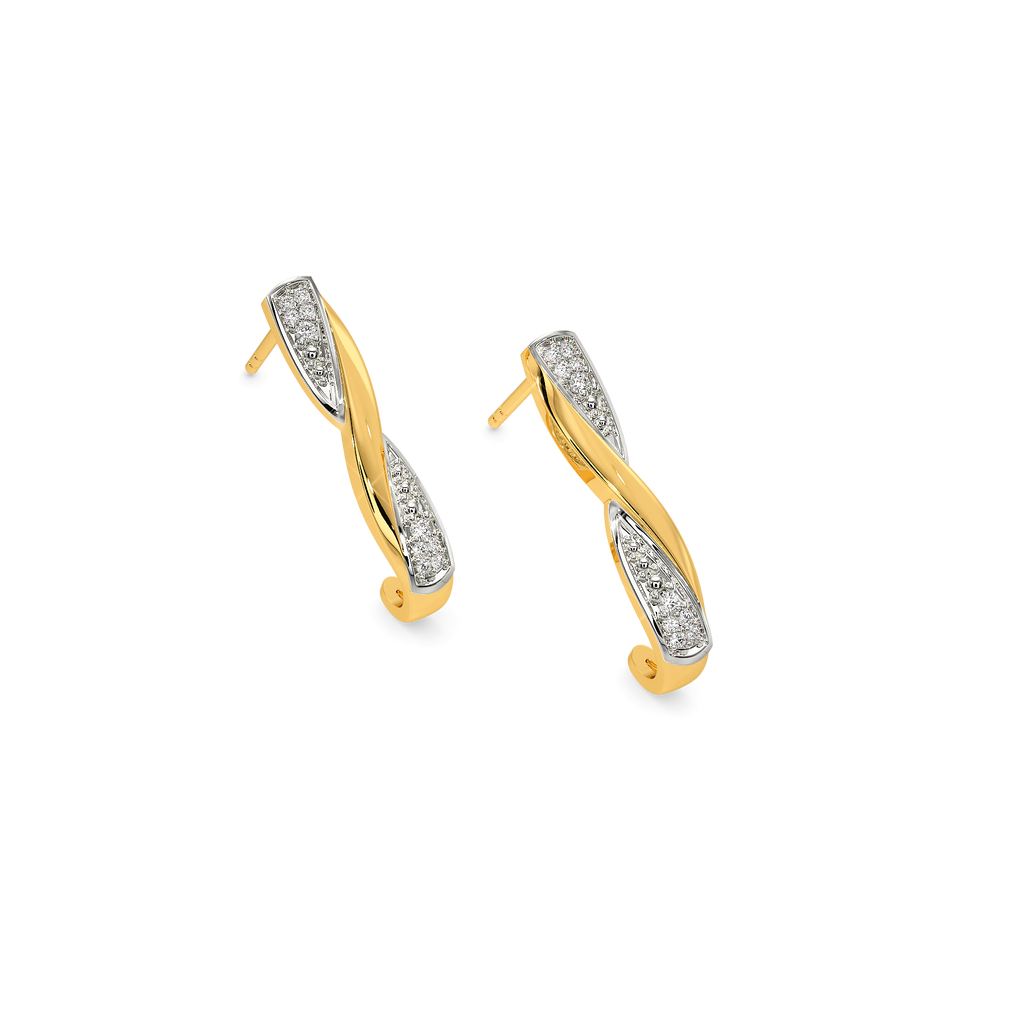 Cozy Wraps Diamond Earrings