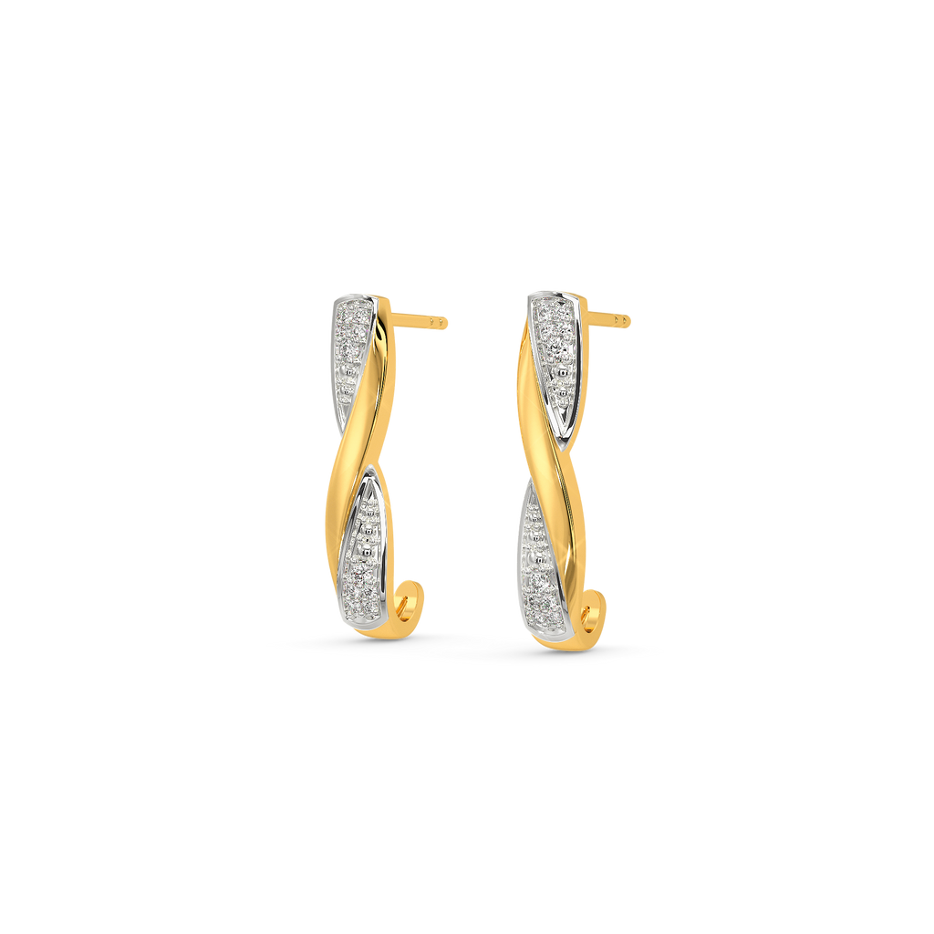 Cozy Wraps Diamond Earrings