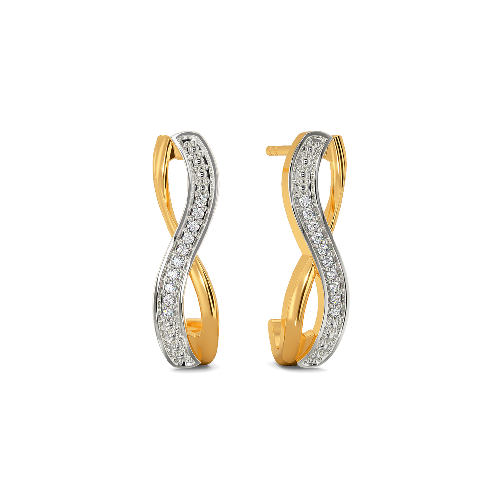 Wrapped in Wonder Diamond Earrings