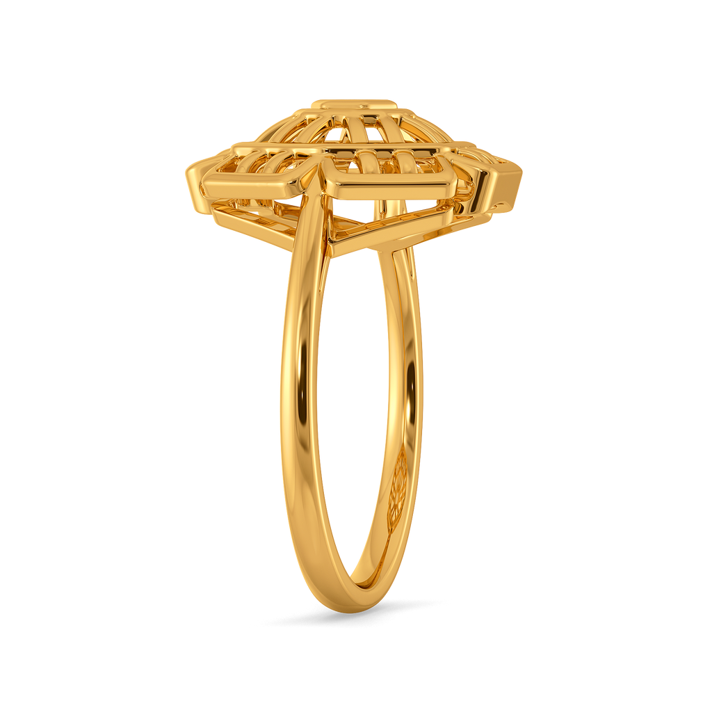 Yarn Whimsy Gold Rings image