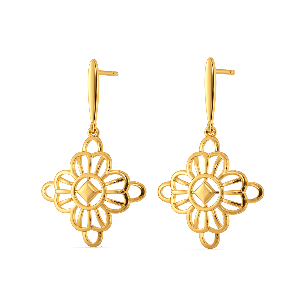 Knot Your League Gold Earrings