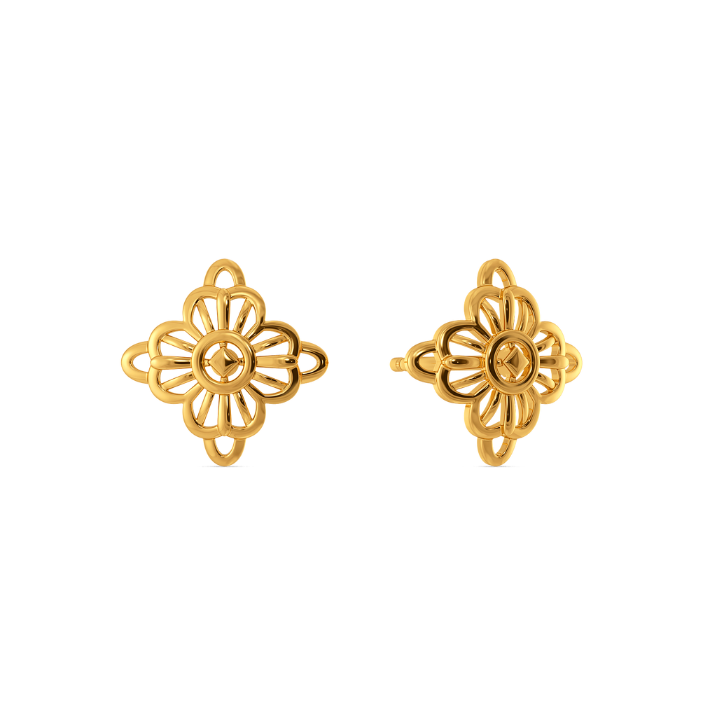Knot Your League Gold Earrings