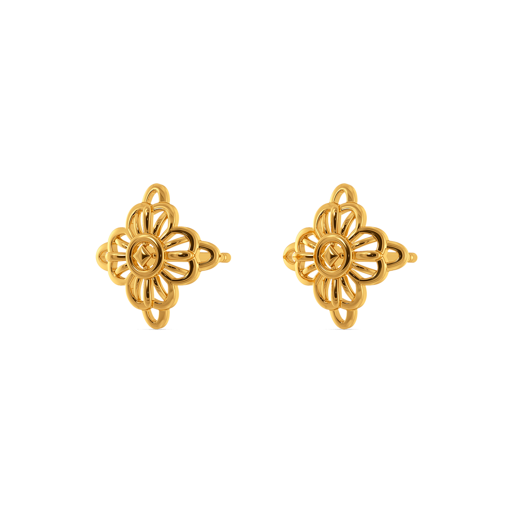 Knot Your League Gold Earrings