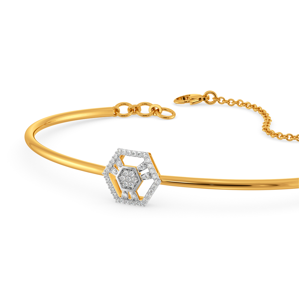 Woven with Love Diamond Bangles