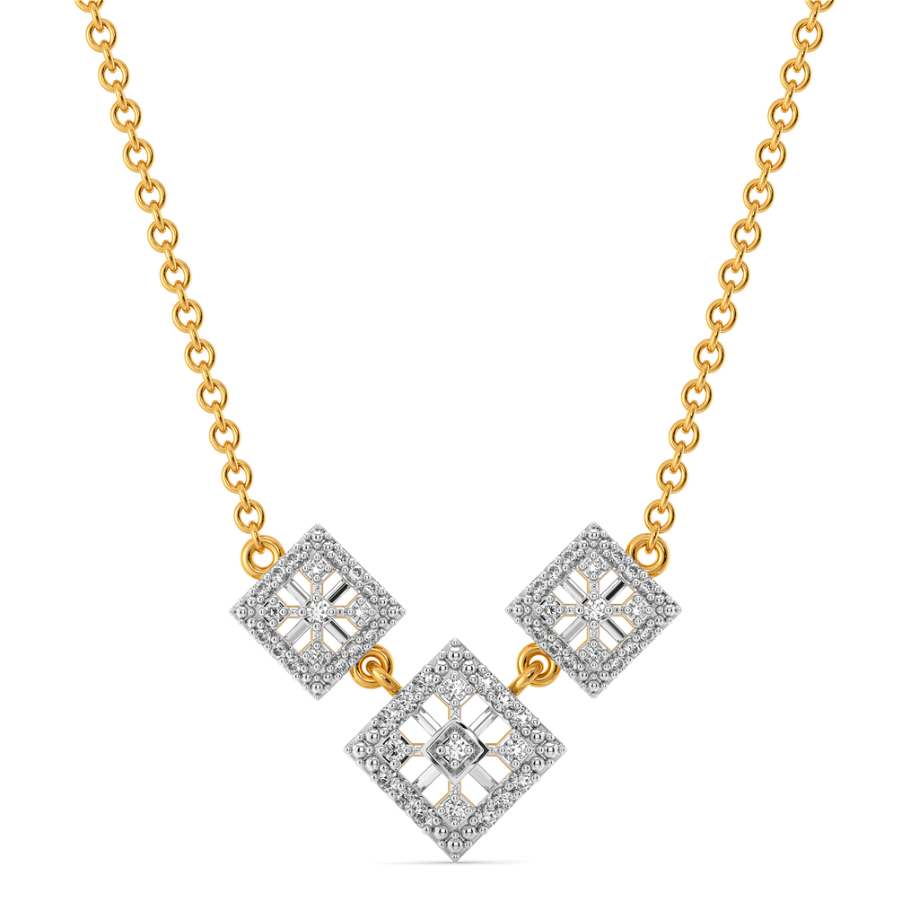 Yarn and Daydreams Diamond Necklaces