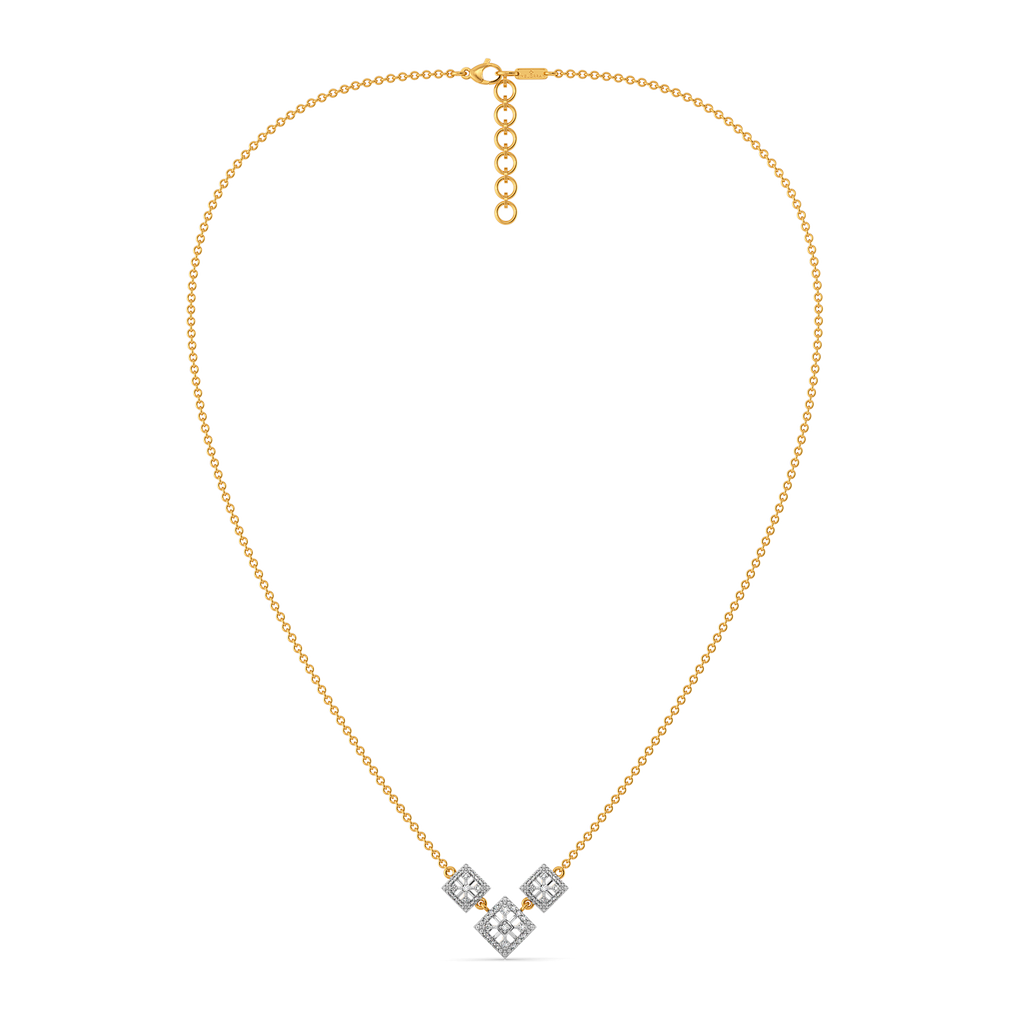 Yarn and Daydreams Diamond Necklaces