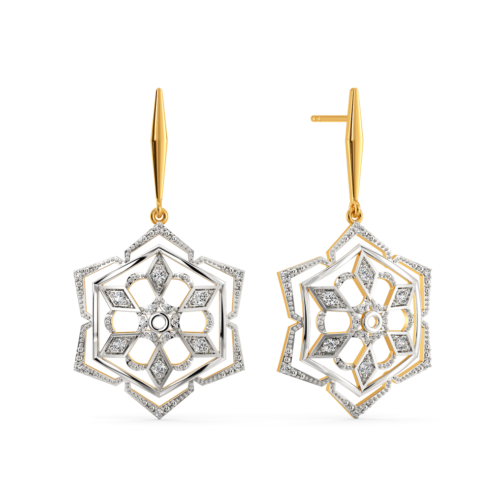 Dreamy Little Knots Diamond Earrings