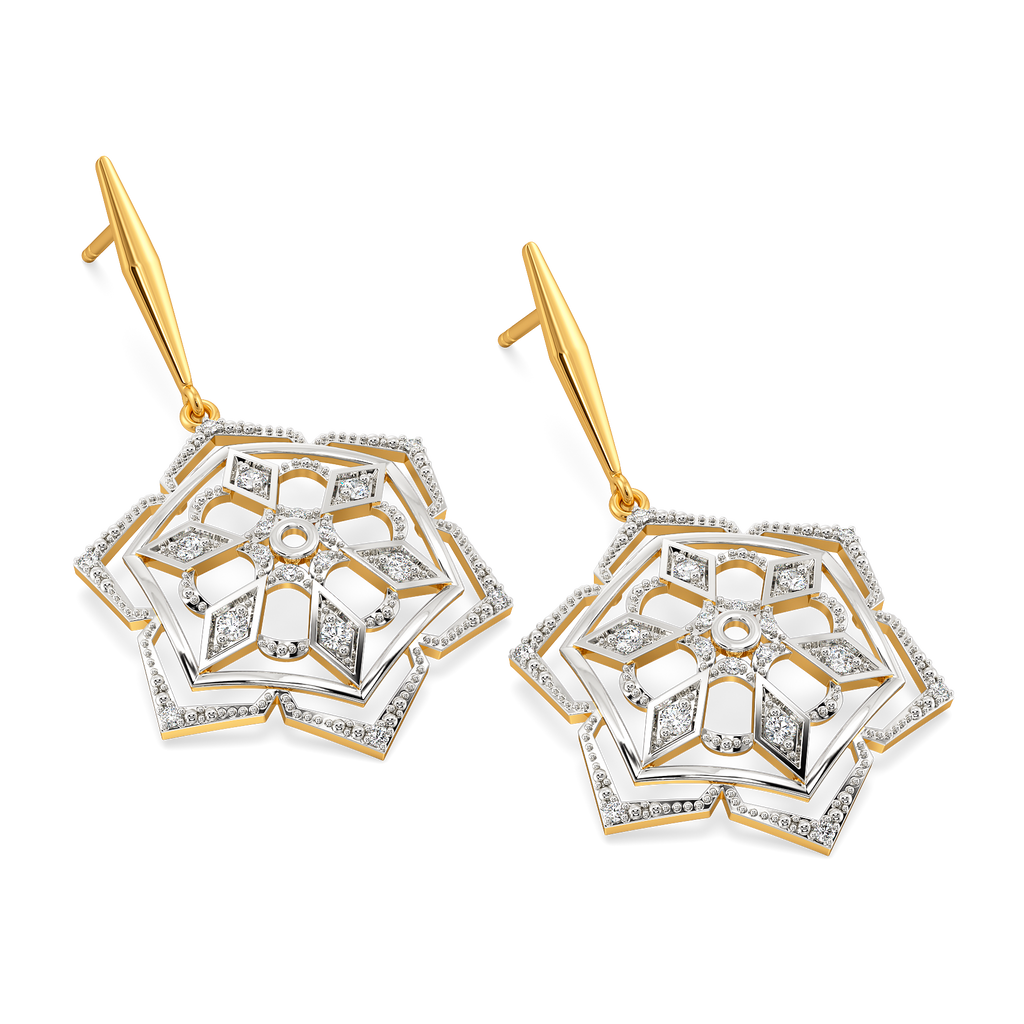 Dreamy Little Knots Diamond Earrings