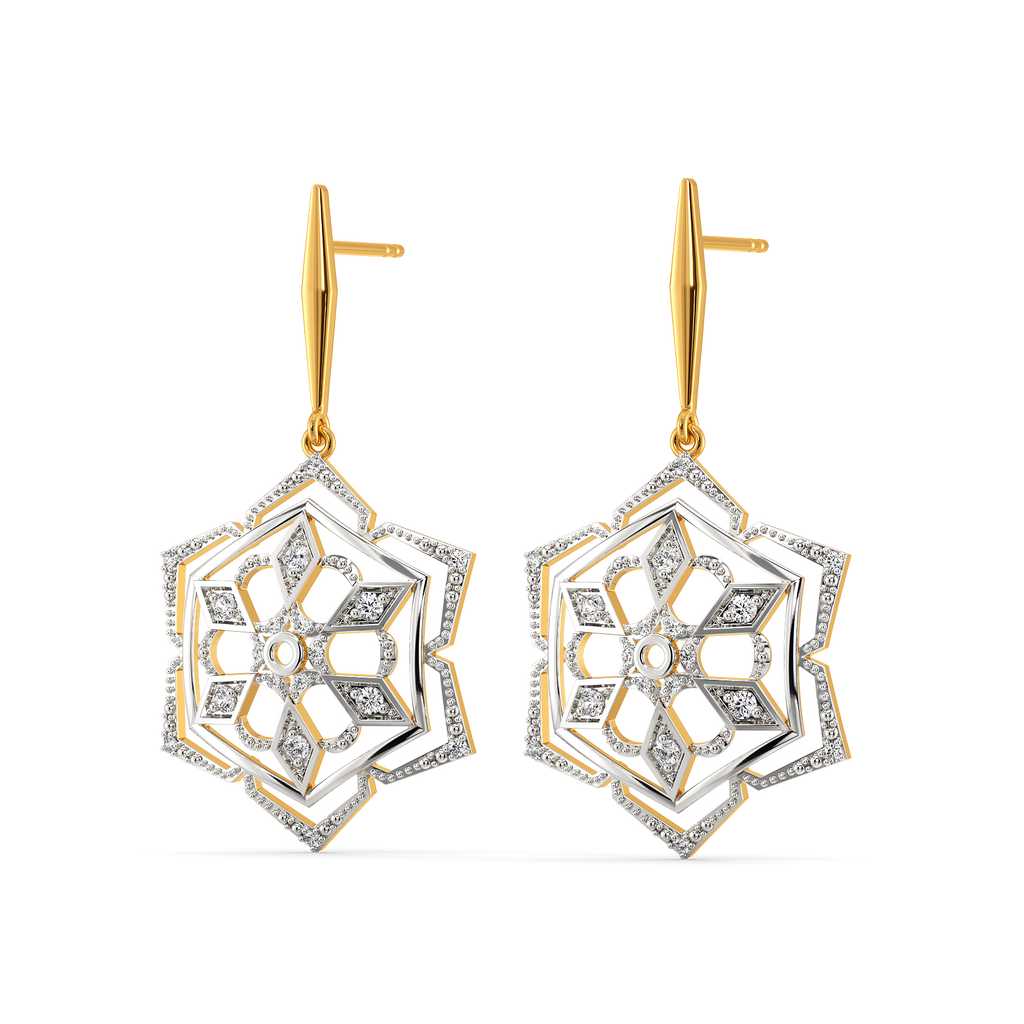 Dreamy Little Knots Diamond Earrings