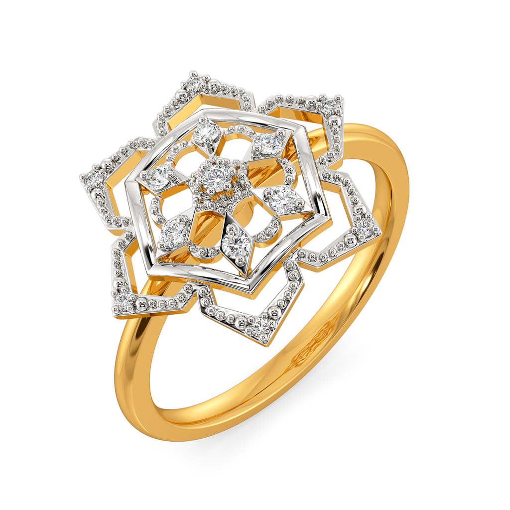 Dreamy Little Knots Diamond Rings