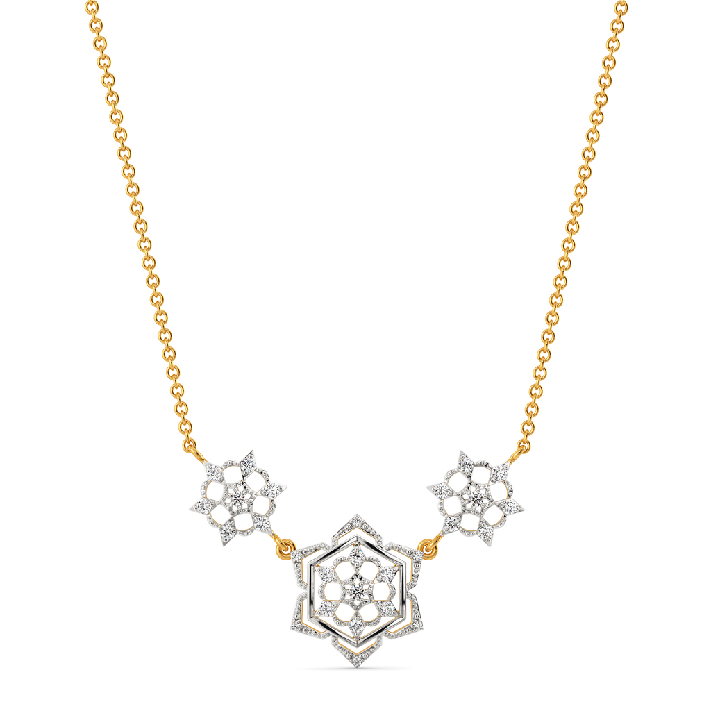 Dreamy Little Knots Diamond Necklaces