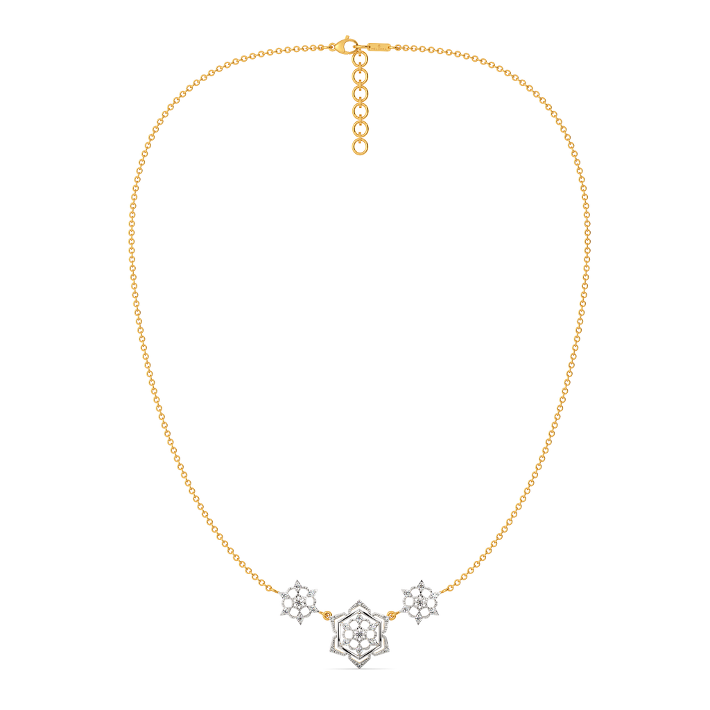 Dreamy Little Knots Diamond Necklaces