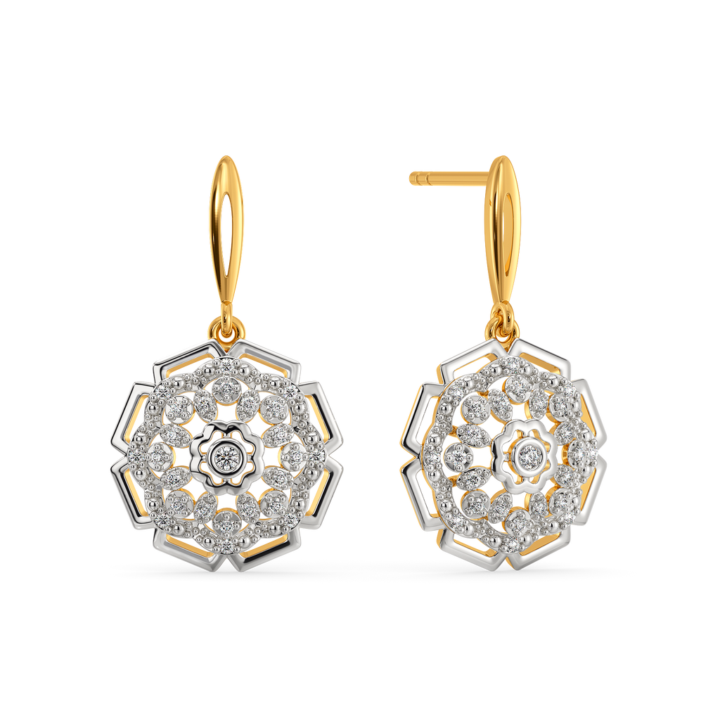 Wrapped in Daydreams Diamond Earrings