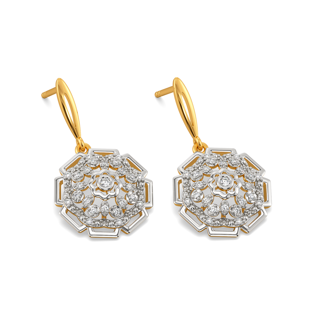 Wrapped in Daydreams Diamond Earrings