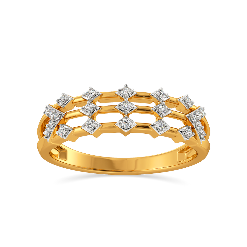 Gleam Cluster  Diamond Rings alternate view 3