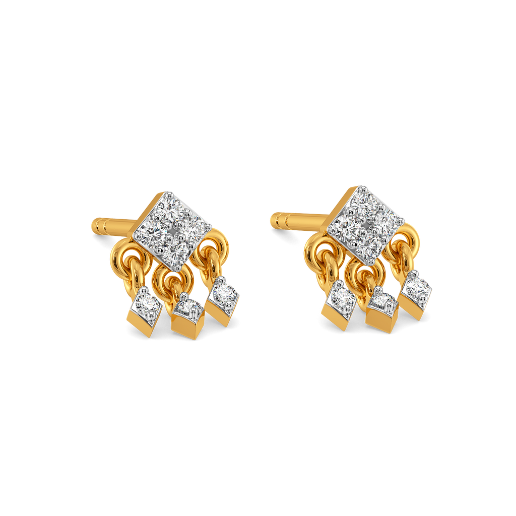 Fringe Flicker Diamond Earrings