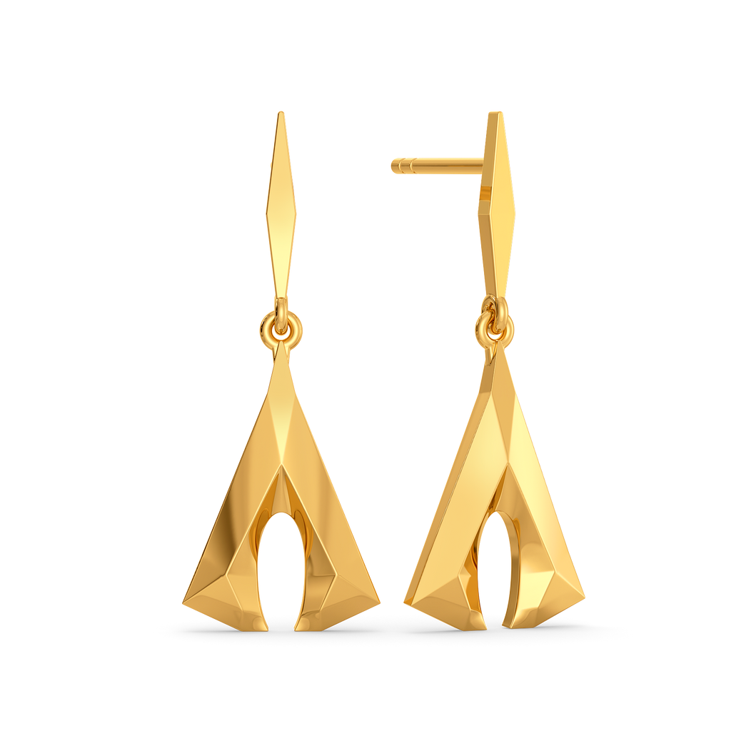 Punk Revived Gold Earrings