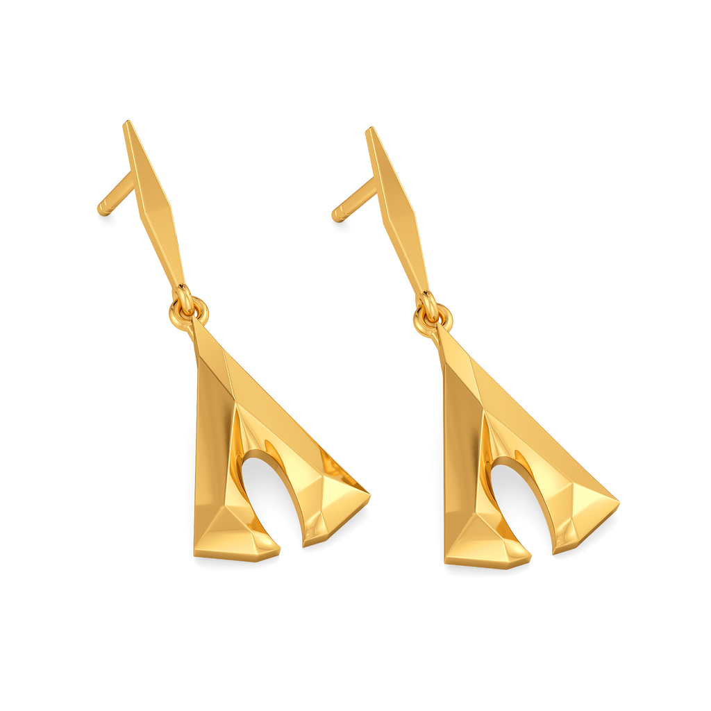 Punk Revived Gold Earrings