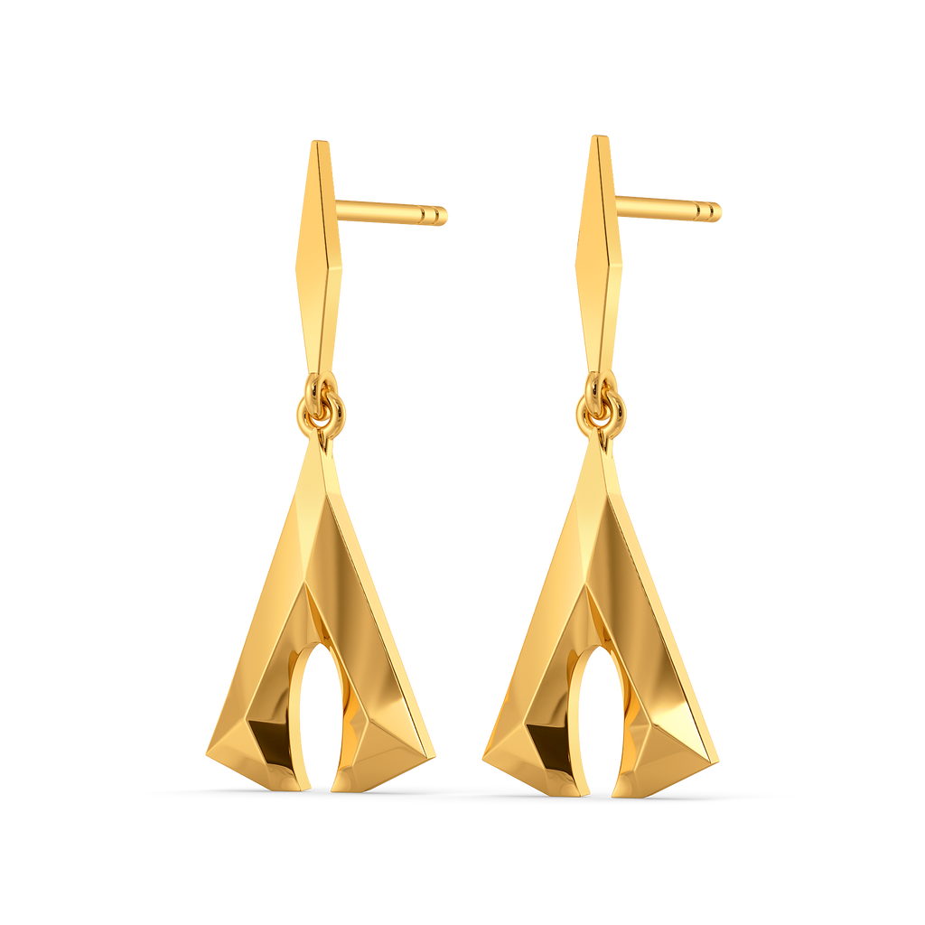 Punk Revived Gold Earrings