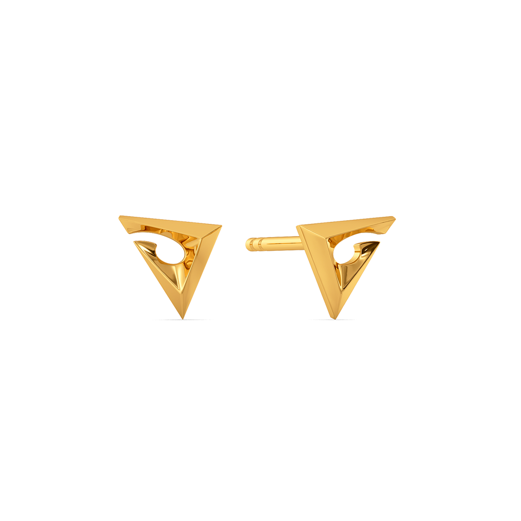 Punk Revived Gold Earrings