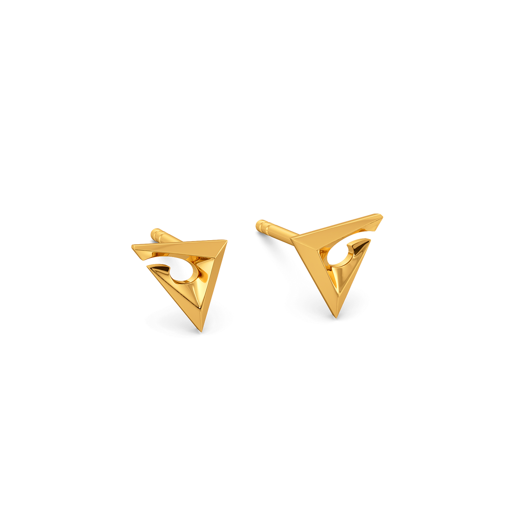 Punk Revived Gold Earrings