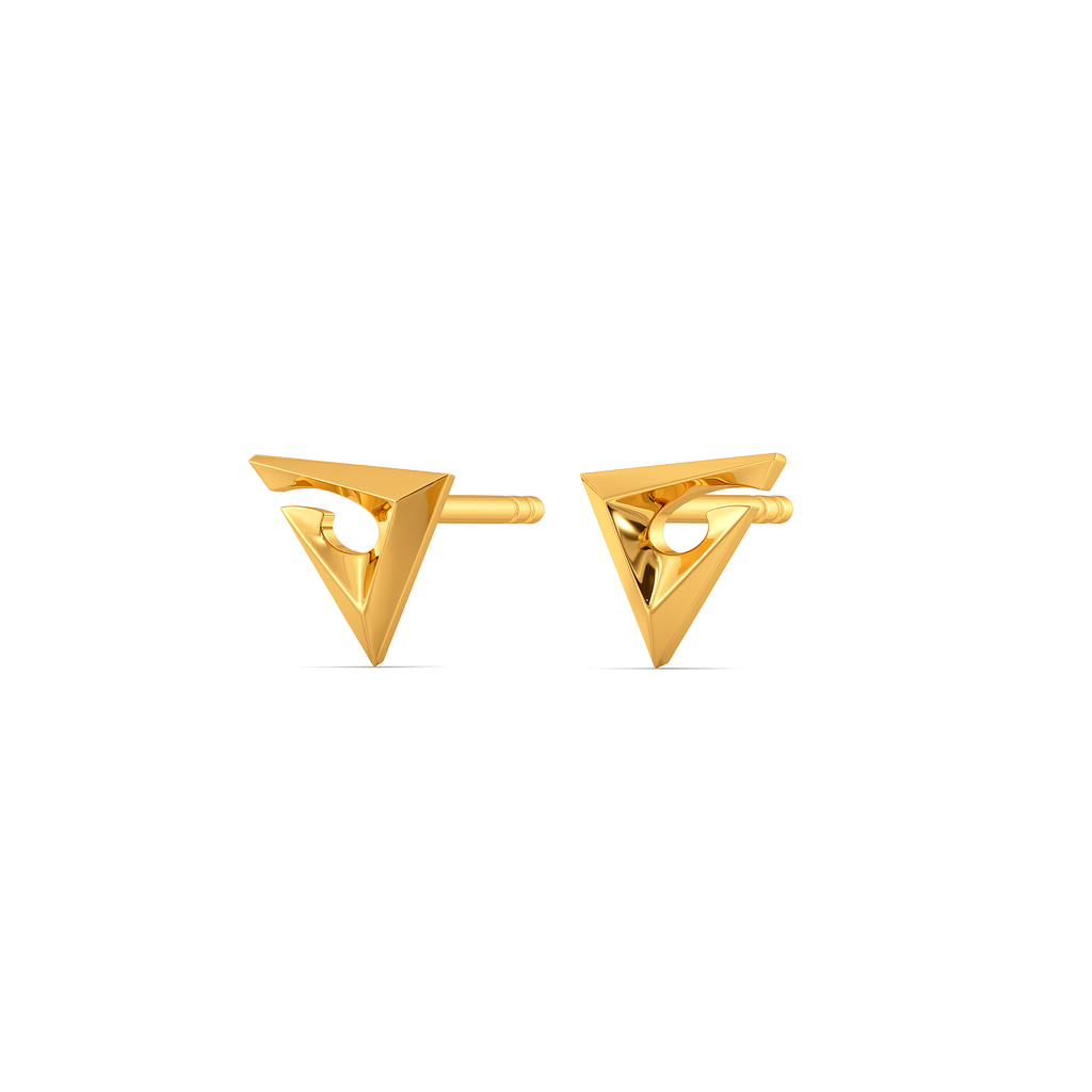 Punk Revived Gold Earrings