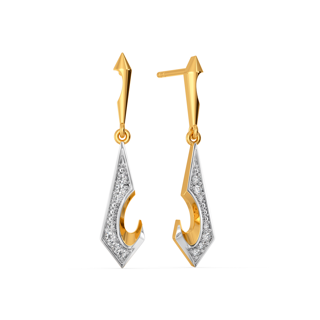 Embrace the Chaos Diamond Earrings