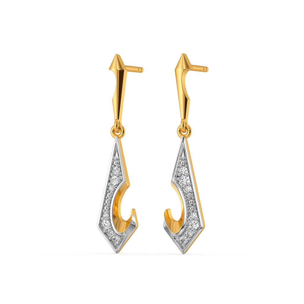Embrace the Chaos Diamond Earrings