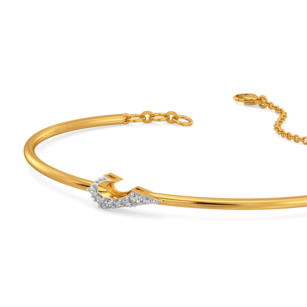 Embrace the Chaos Diamond Bangles