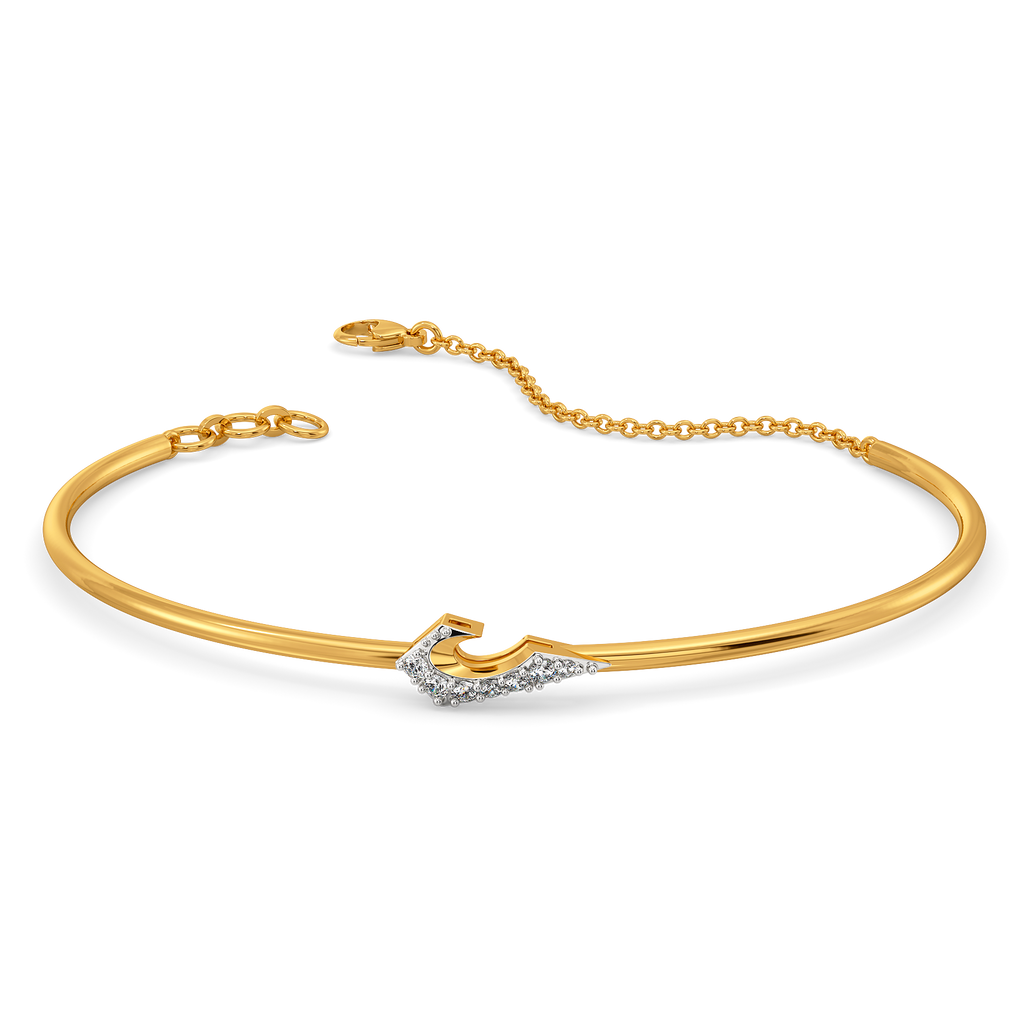 Embrace the Chaos Diamond Bangles