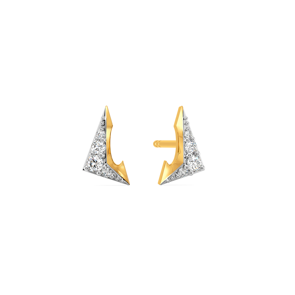 Embrace the Chaos Diamond Earrings