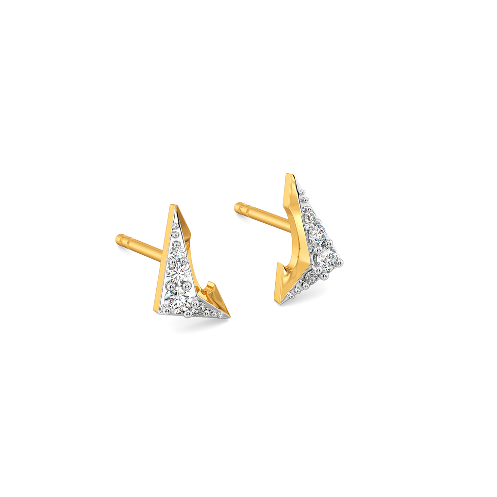 Embrace the Chaos Diamond Earrings
