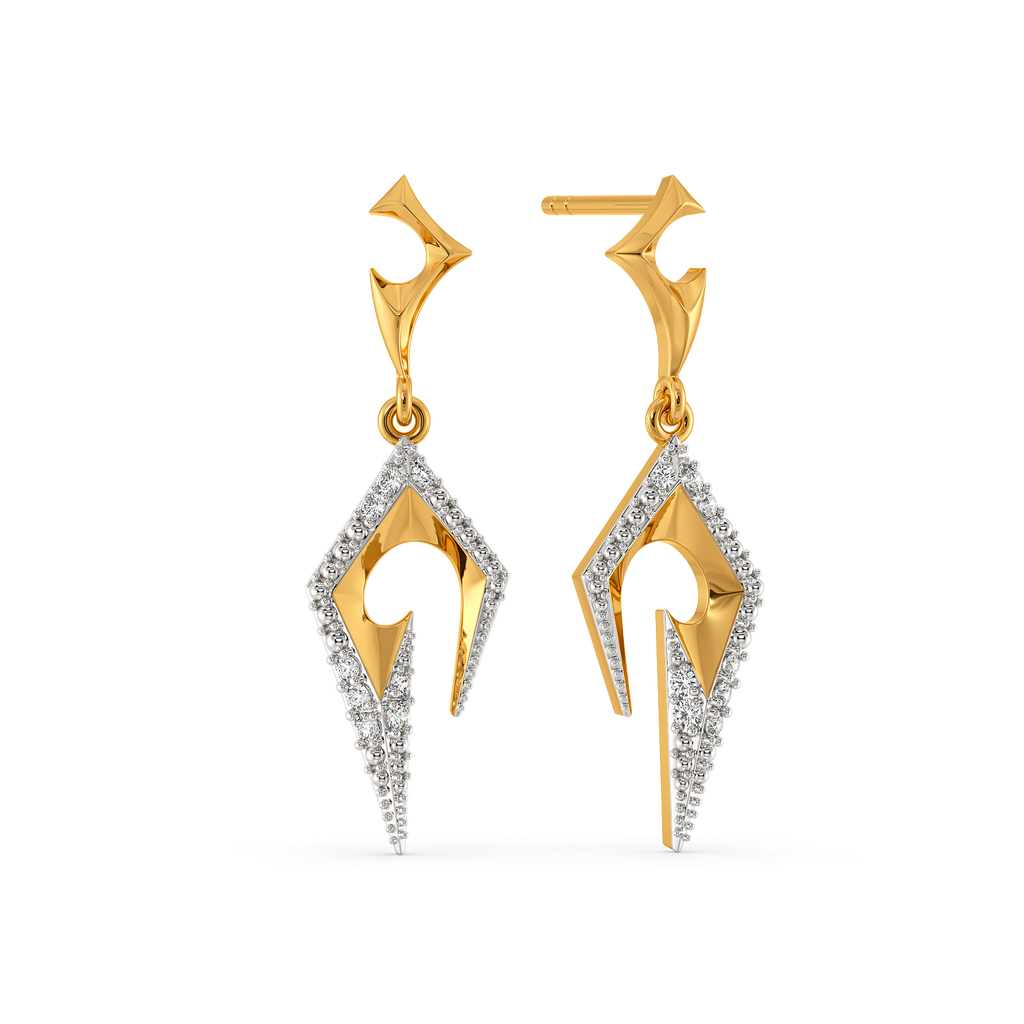 Break the Rules Diamond Earrings