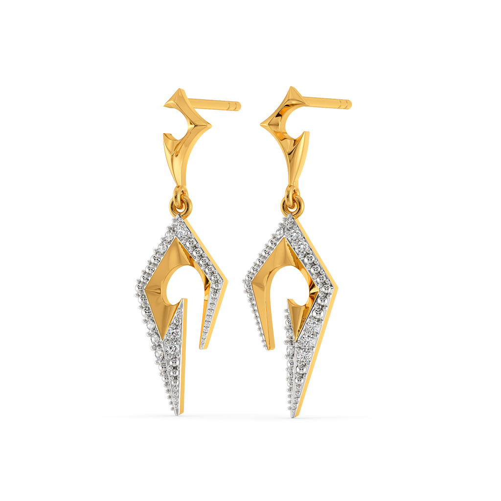 Break the Rules Diamond Earrings