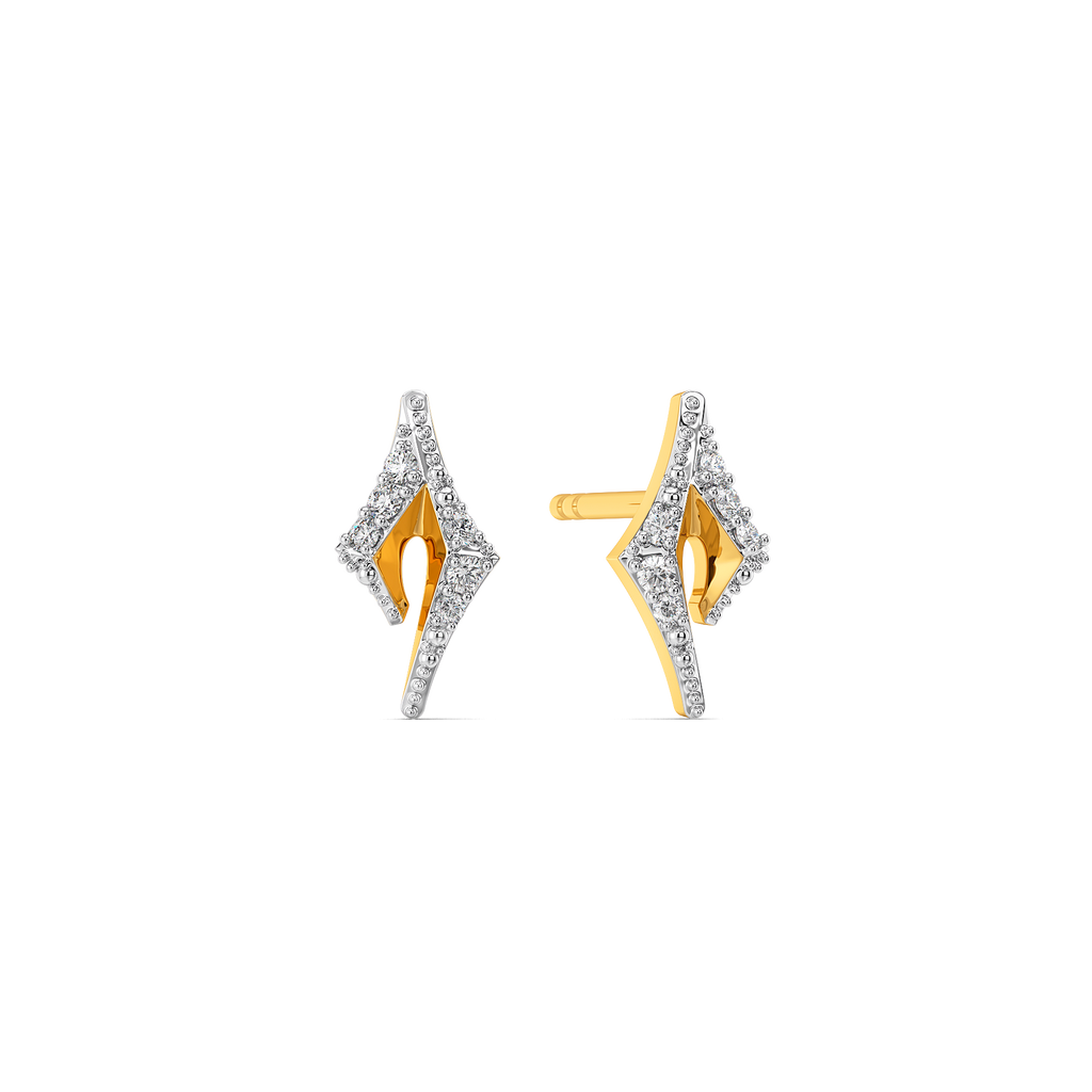 Break the Rules Diamond Earrings