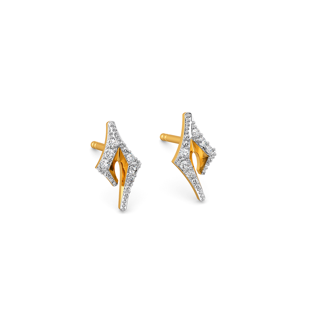 Break the Rules Diamond Earrings