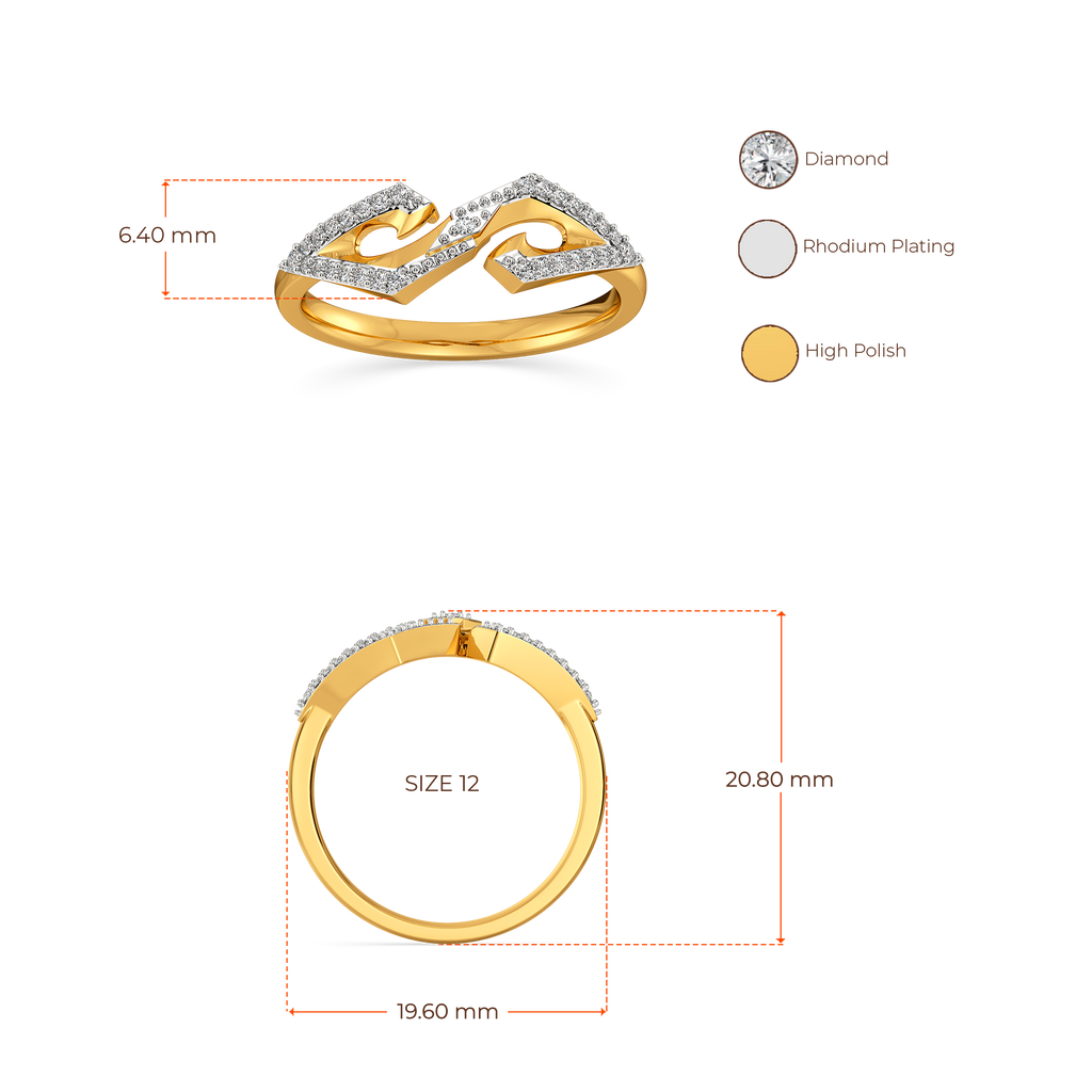 Rebelliously Put  Diamond Rings image