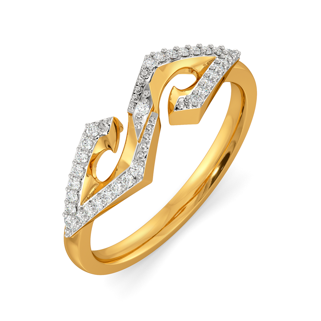 Rebelliously Put  Diamond Rings