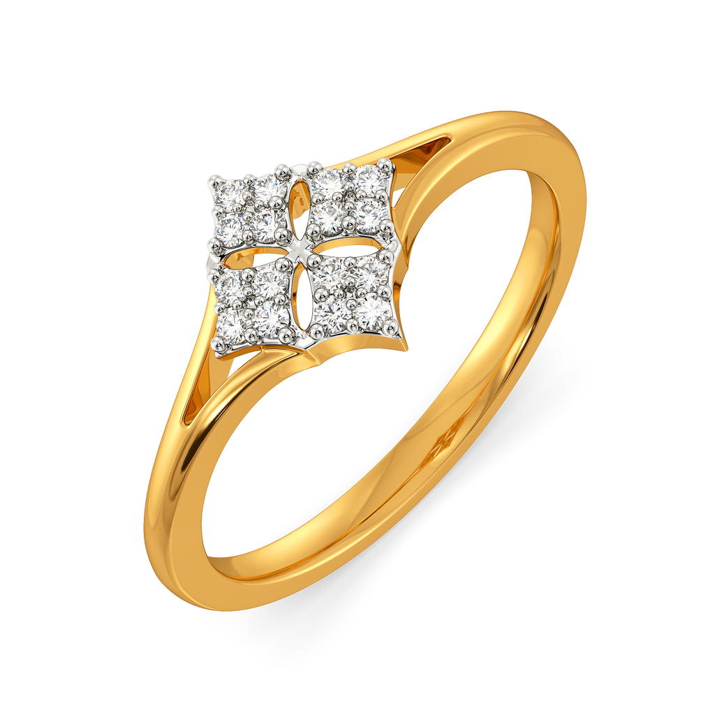Summertime Melody Diamond Rings