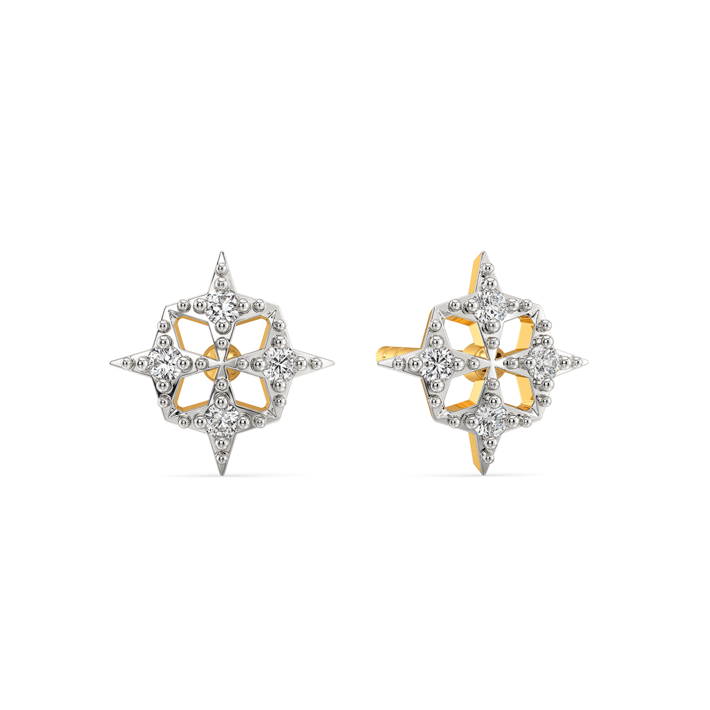 Summertime Melody Diamond Earrings