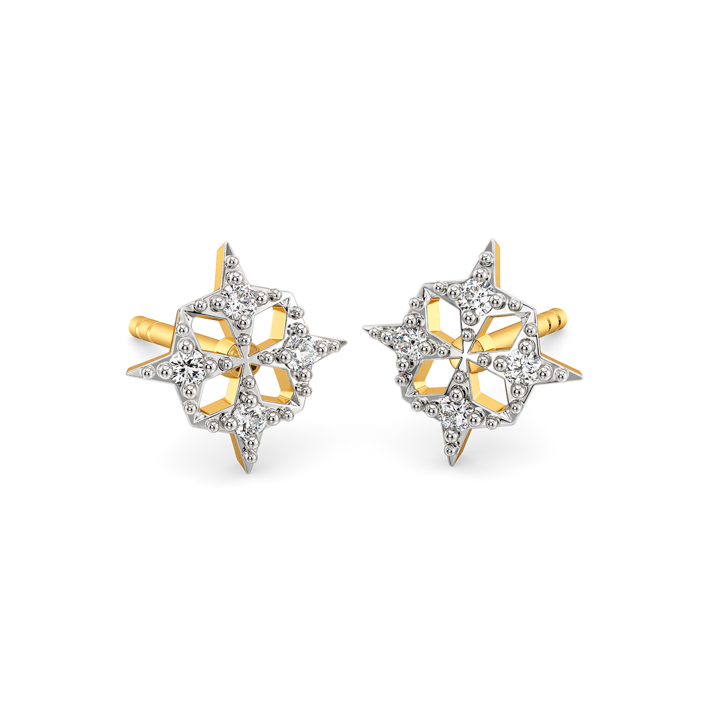 Summertime Melody Diamond Earrings