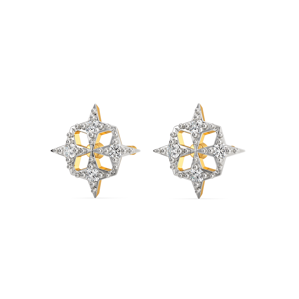 Summertime Melody Diamond Earrings