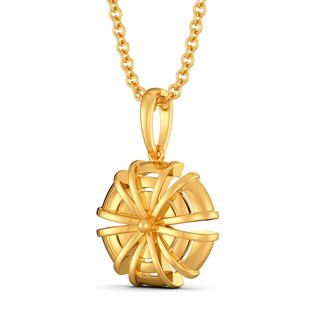 Raffia Refresh Gold Pendants