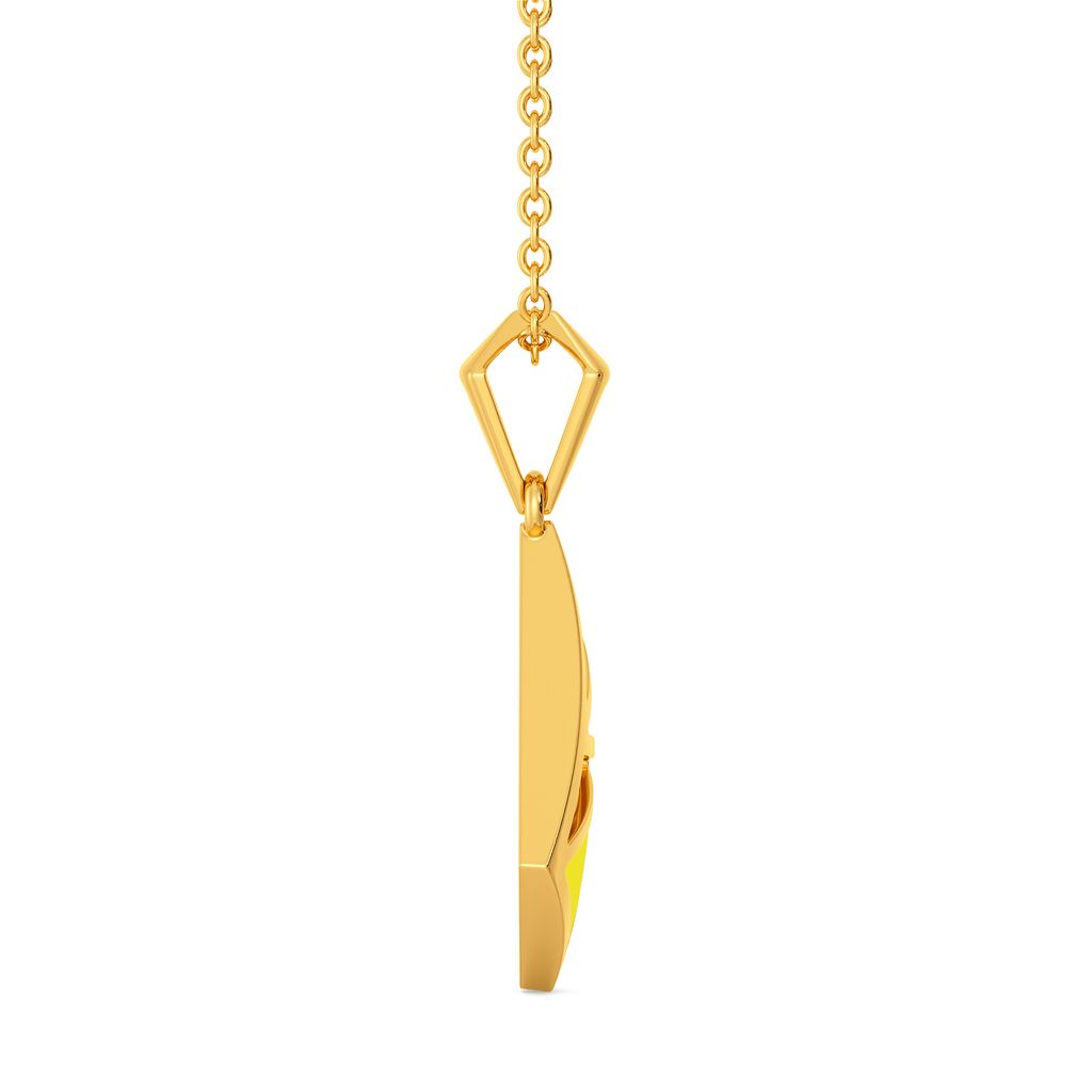 Mod Marigold Gold Pendants